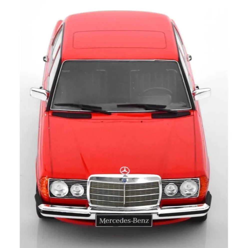 Mercedes-Benz 230 E (W123) - 1975 - Röd - KK-Scale - 1:18