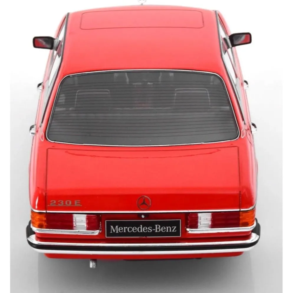 Mercedes-Benz 230 E (W123) - 1975 - Röd - KK-Scale - 1:18