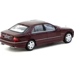 Mercedes-Benz S 55 AMG - Röd - Tarmac Works - 1:64