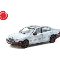 Mercedes-Benz S 55 AMG - Röd - Tarmac Works - 1:64