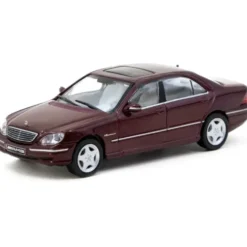 Mercedes-Benz S 55 AMG - Röd - Tarmac Works - 1:64