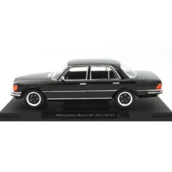 Mercedes-Benz S-Class 350 SE (W116) - 1972 - Svart - Modelcar Group - 1:18