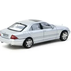 Mercedes-Benz S-Class S 500 (W220) - Silver - Tarmac Works - 1:64