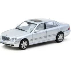 Mercedes-Benz S-Class S 500 (W220) - Silver - Tarmac Works - 1:64