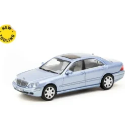 Mercedes-Benz S-Class (W220) - Blå - Tarmac Works - 1:64