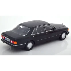 Mercedes-Benz S-Class W126 - 1985 - Svart - iScale - 1:18