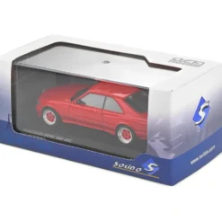 Mercedes-Benz 560 SEC AMG Widebody 1990 Röd - Solido - 1:43