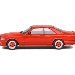 Mercedes-Benz 560 SEC AMG Widebody 1990 Röd - Solido - 1:43