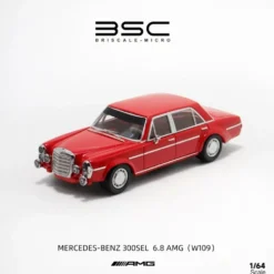 Mercedes-Benz 300 SEL 6.8 AMG (W109) - Röd - BSC - 1:64
