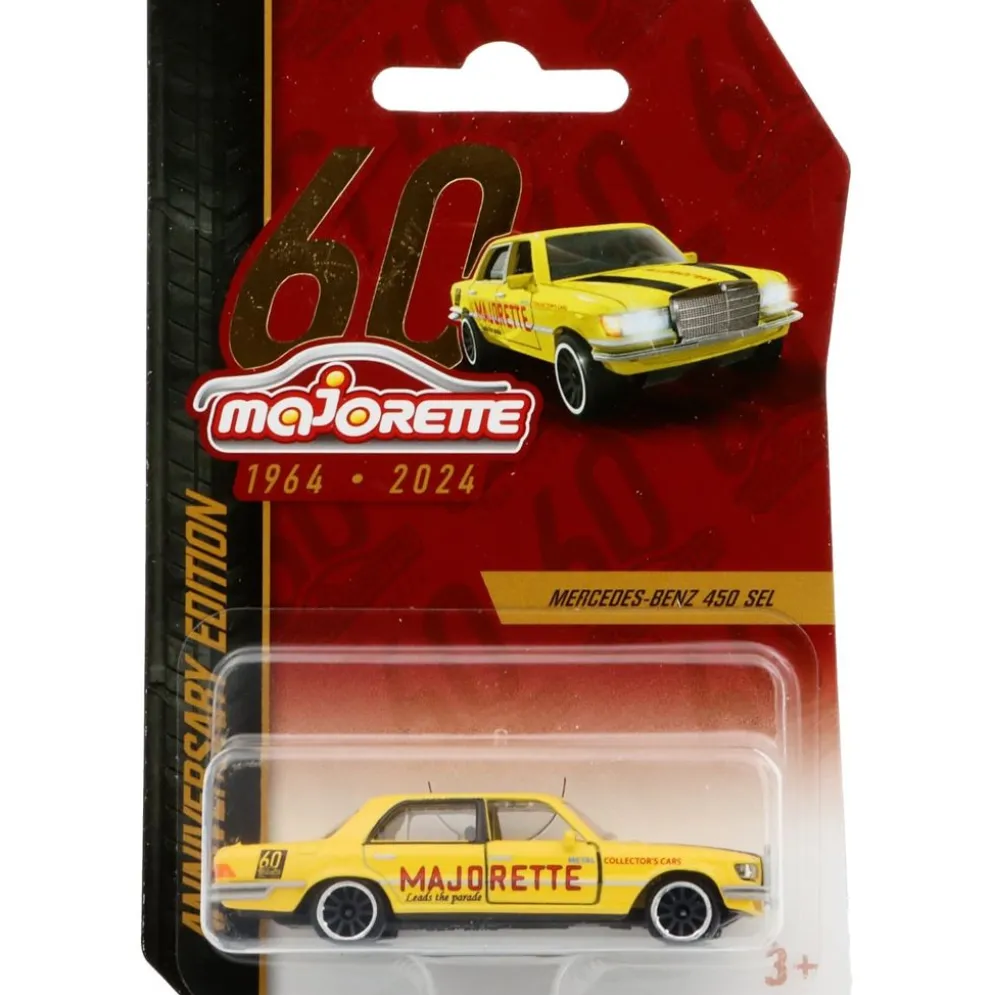 Mercedes-Benz 450 SEL - Gul - Majorette 60 Years - 8 cm