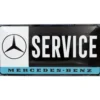 Mercedes-Benz - Service - Plåtskylt - 50x25 cm