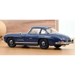 Mercedes-Benz 300 SL - 1954 - Blå - Norev - 1:18