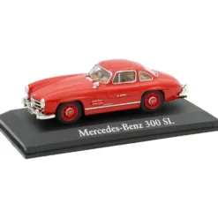 Mercedes-Benz 300 SL - Röd - Atlas Editions - 1:43