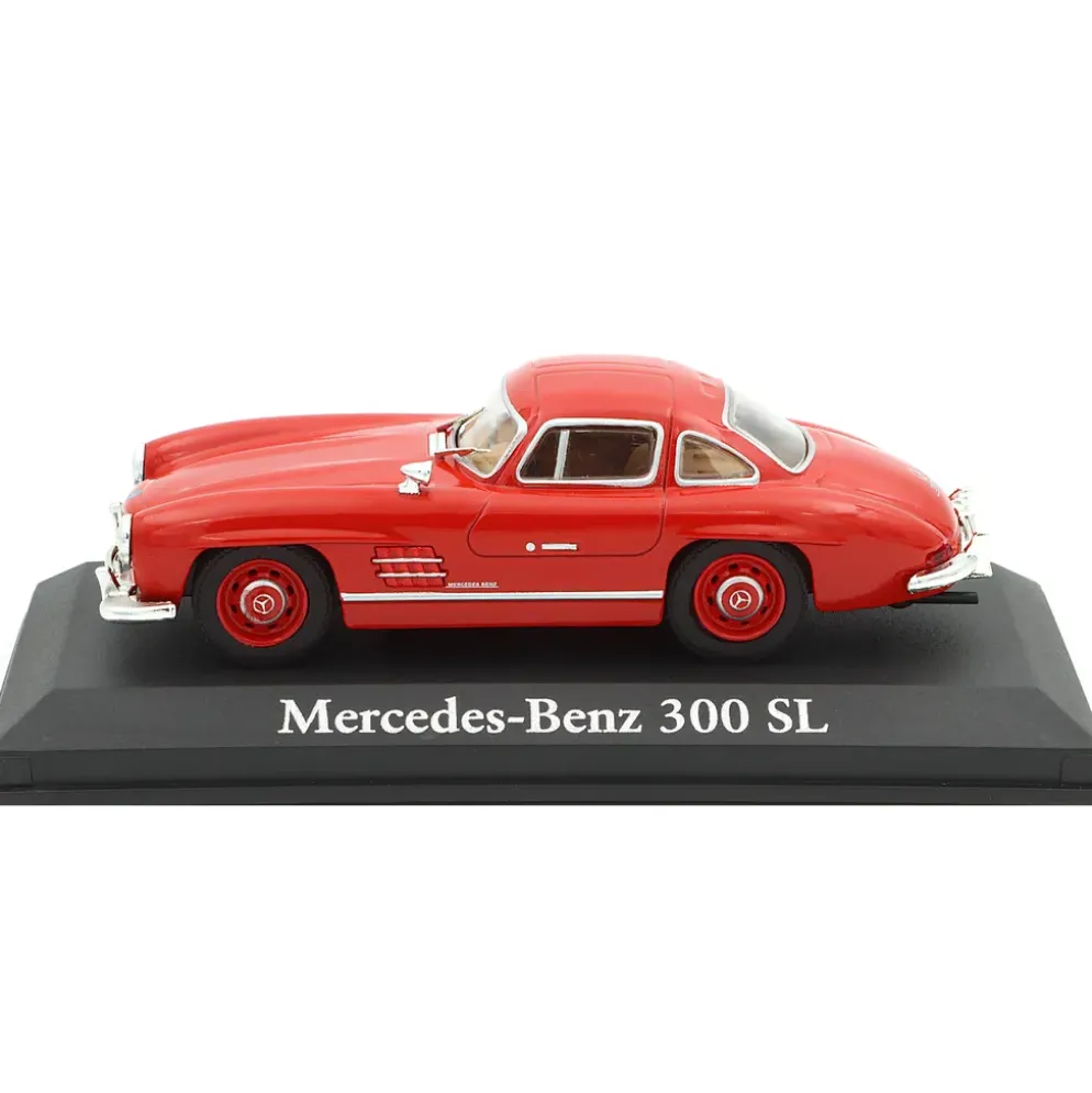 Mercedes-Benz 300 SL - Röd - Atlas Editions - 1:43