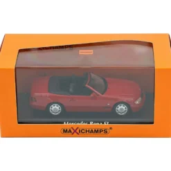 Mercedes-Benz SL (R129) - 1999 - Röd - Minichamps - 1:43