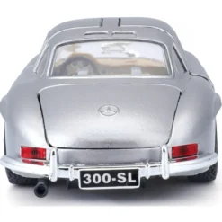 Mercedes-Benz 300 SL - 1954 - Silver - Bburago - 1:24