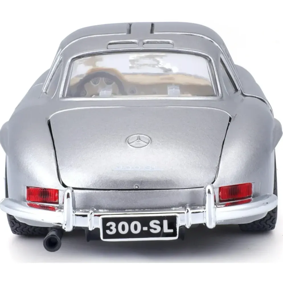 Mercedes-Benz 300 SL - 1954 - Silver - Bburago - 1:24