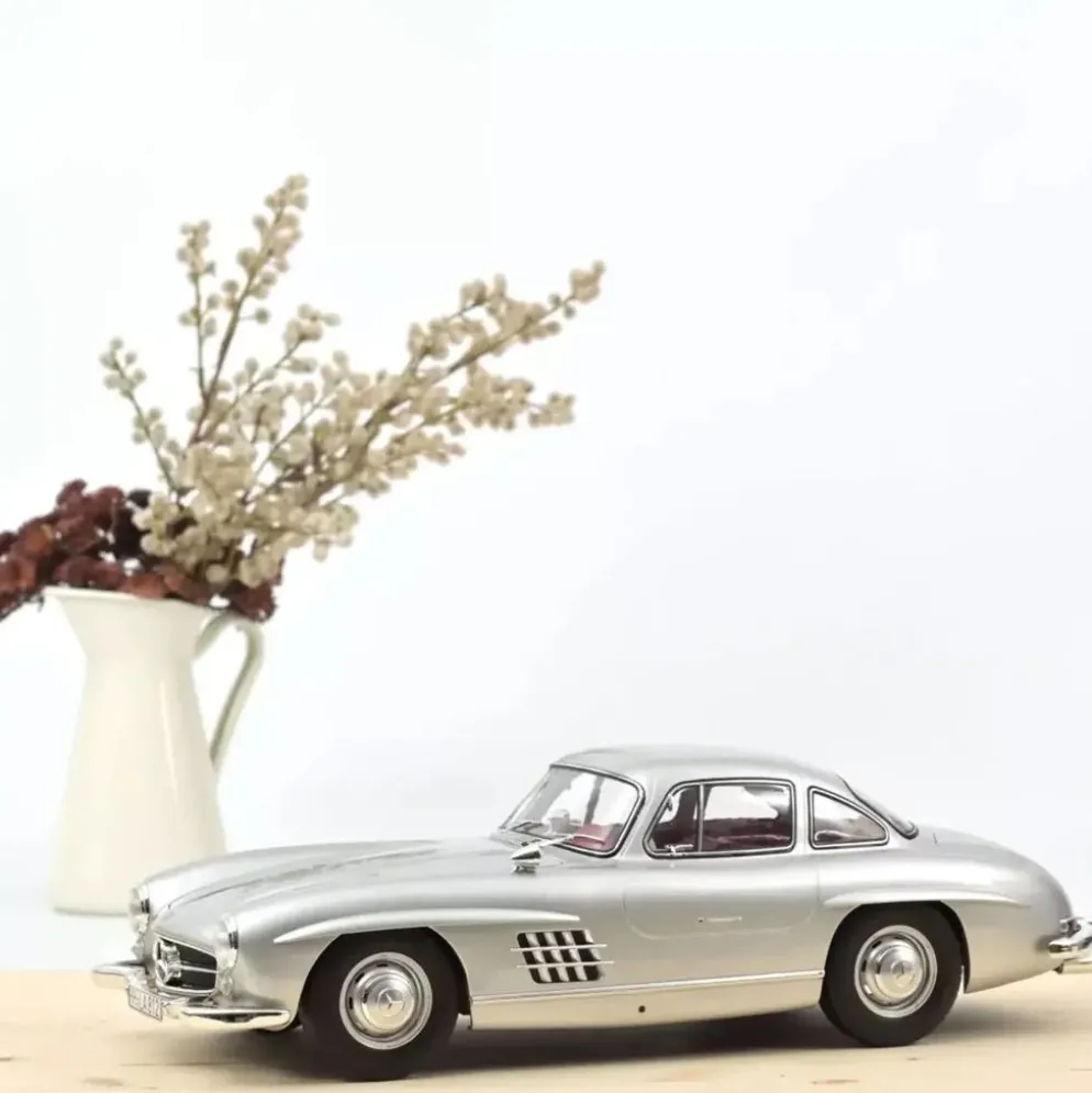 Mercedes-Benz 300 SL - 1954 - Silver - Norev - 1:12