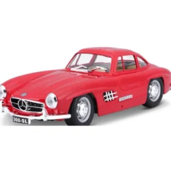 Mercedes-Benz 300 SL (1954) - W198 - Röd - Bburago - 1:24
