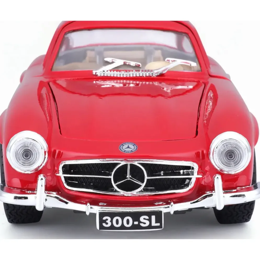 Mercedes-Benz 300 SL (1954) - W198 - Röd - Bburago - 1:24