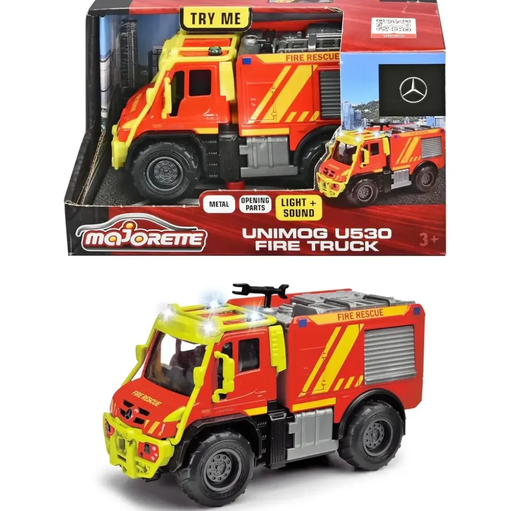 Mercedes-Benz Unimog U530 - Brandbil - Majorette Grand Series