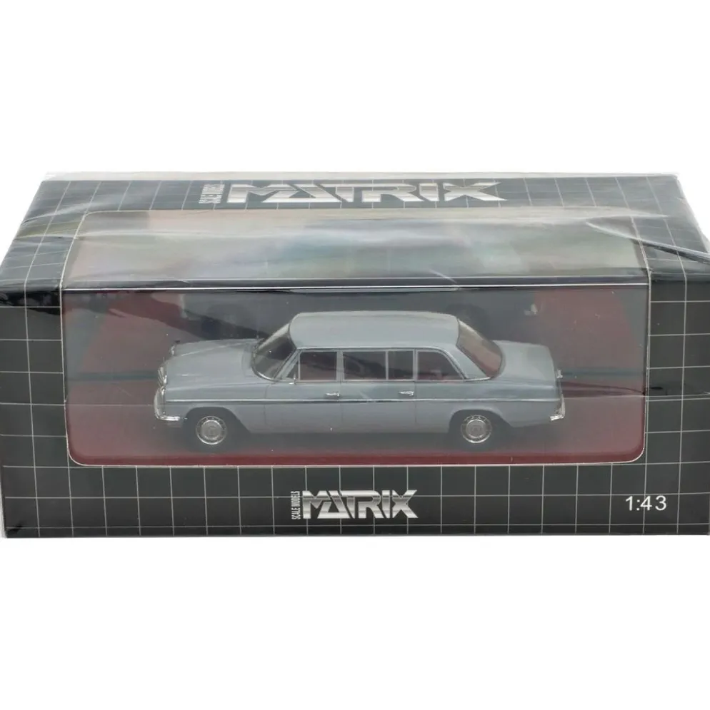 Mercedes-Benz V114 Lang - 1969 - Grå - Matrix - 1:43