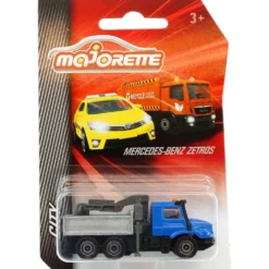 Mercedes-Benz Zetros - Kranbil - Blå - City - Majorette