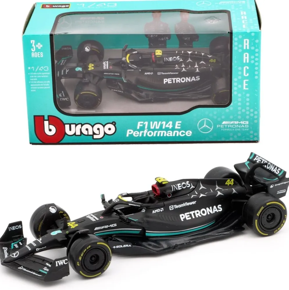Mercedes W14 E Performance - Lewis Hamilton - Bburago - 1:43