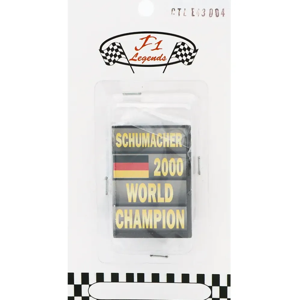 Michael Schumacher - Pit Board 2000 - F1 Legends - Cartrix - 1:43