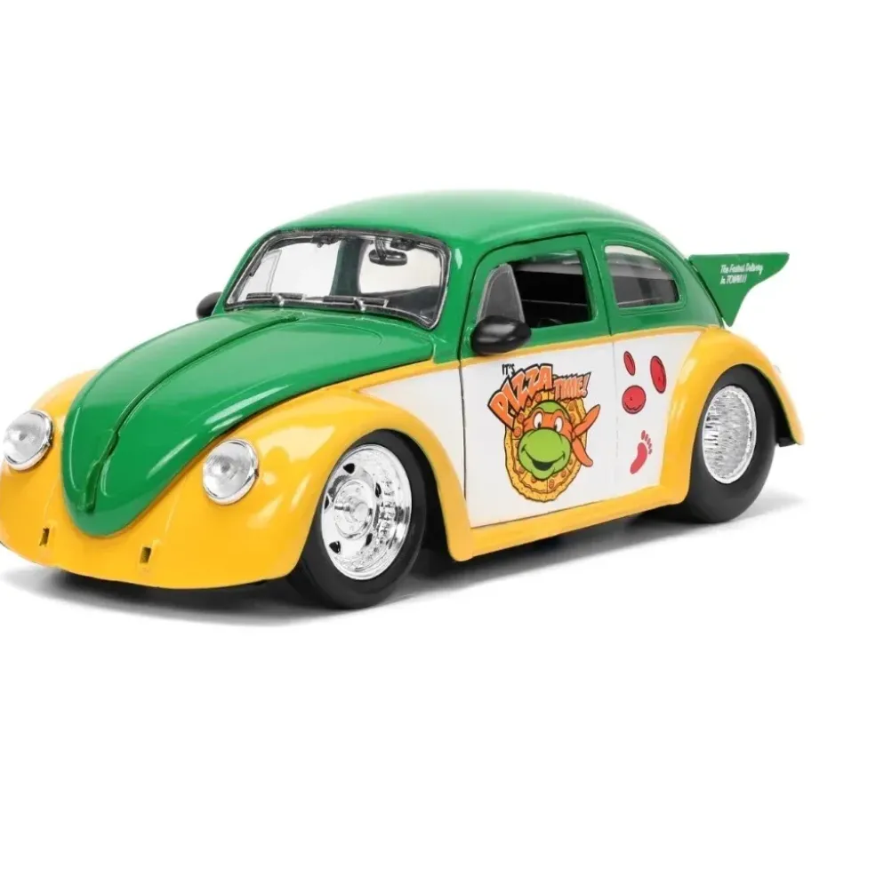 Michelangelo & 1959 Volkswagen Drag Beetle - Jada - 1:24
