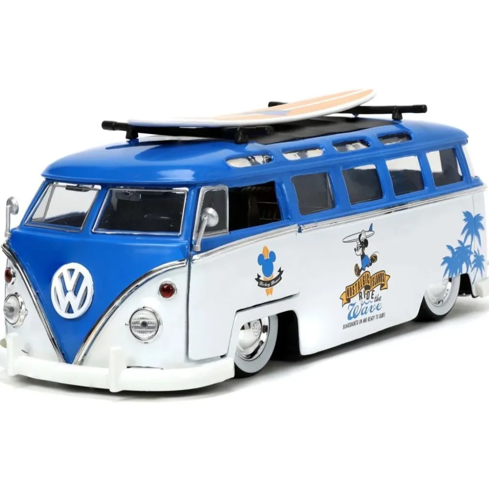 Mickey Mouse & Volkswagen T1 Bus - Jada Toys - 1:24