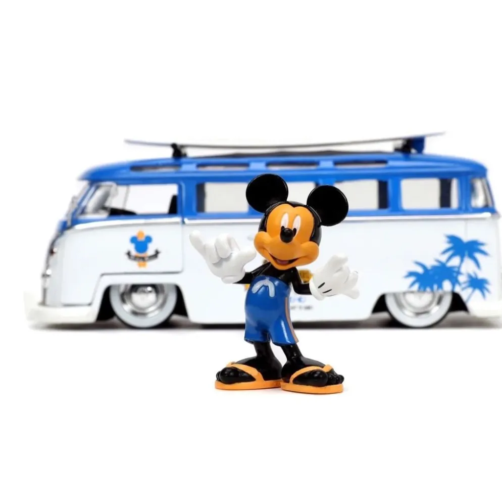 Mickey Mouse & Volkswagen T1 Bus - Jada Toys - 1:24