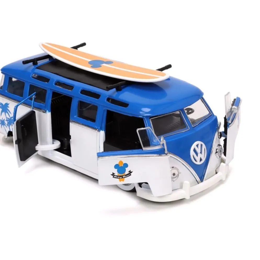Mickey Mouse & Volkswagen T1 Bus - Jada Toys - 1:24