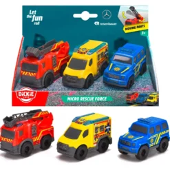 Micro Rescue Force - Mercedes-Benz - Dickie Toys