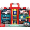 Micro SOS Playset - 3 utryckningsbilar och ficklampa - Dicke Toys