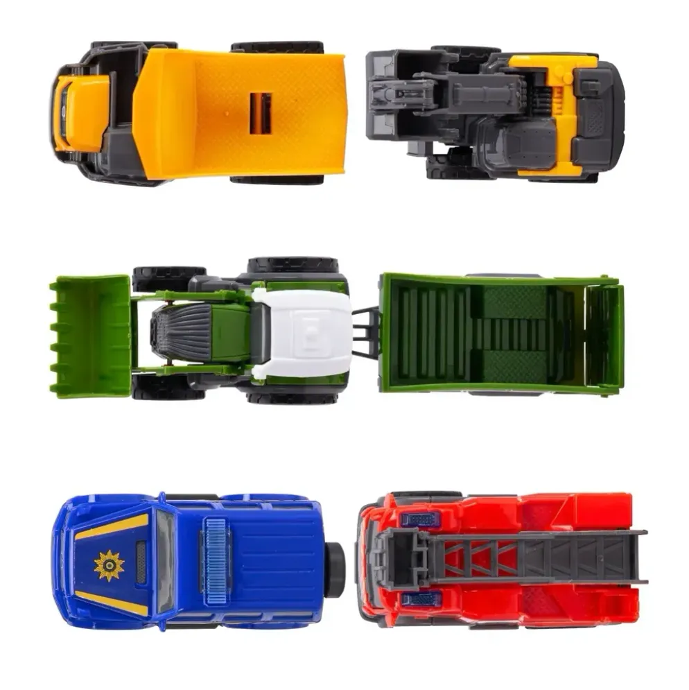 Micro Vehicle Set - Arbetsfordon - Dickie Toys