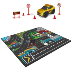 Micro World Playmat - Vägmatta - Dickie - Toys