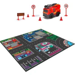 Micro World Playmat - Vägmatta - Dickie - Toys