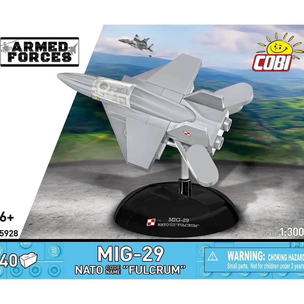 MIG-29 Nato "Fulcrum" - Klossbyggmodell - 5928 - COBI - 1:300