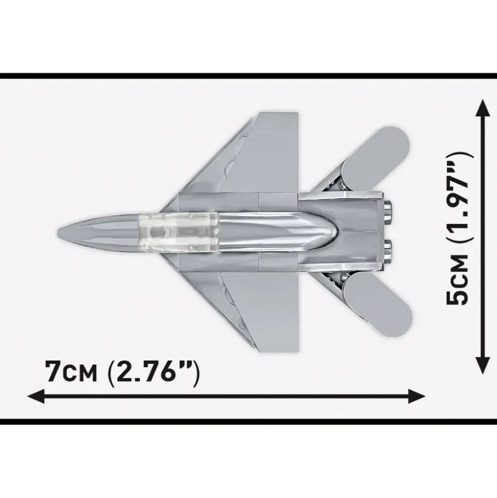 MIG-29 Nato "Fulcrum" - Klossbyggmodell - 5928 - COBI - 1:300