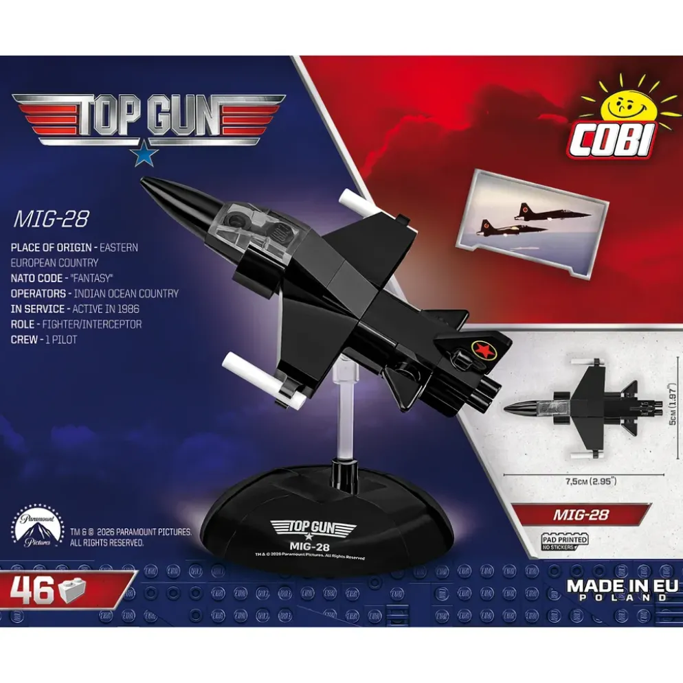 MIG-28 - Top Gun - Byggklossar - 5924 - COBI - 1:300