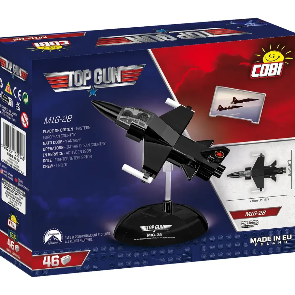 MIG-28 - Top Gun - Byggklossar - 5924 - COBI - 1:300