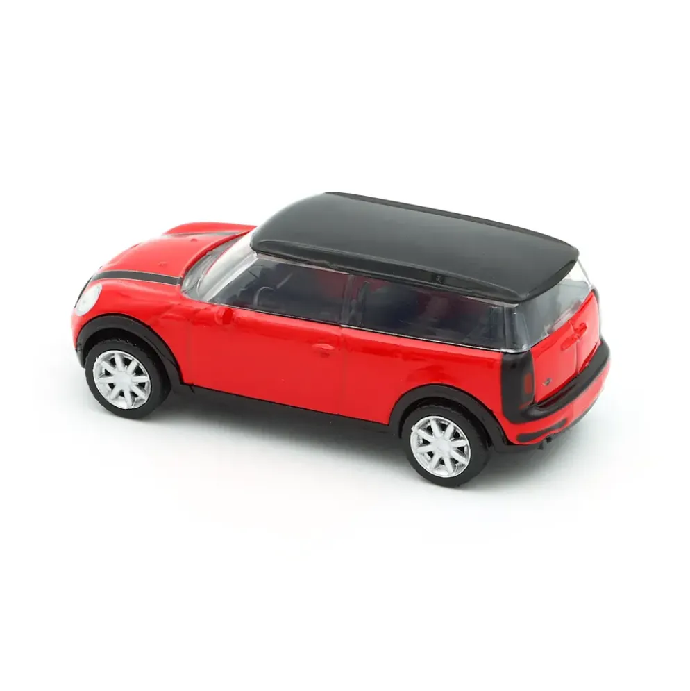 MINI Clubman - Röd - Rastar - 9 cm