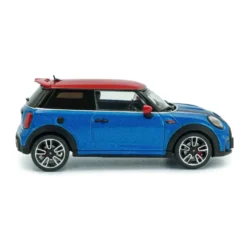 Mini Cooper JCW (F56) - 2023 - Blå / Röd - Solido - 1:43