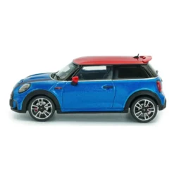 Mini Cooper JCW (F56) - 2023 - Blå / Röd - Solido - 1:43