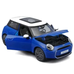 Mini Cooper SE (J01) - Blå / Vit - 2024 - Maisto - 1:24