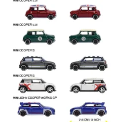 Mini Giftpack med fem Mini Coopers - Majorette