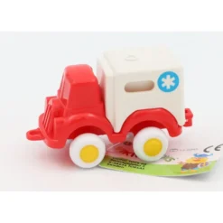 Miniknubbis - Ambulans - Viking Toys - Röd