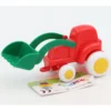 Miniknubbis - Traktor - Viking Toys - Röd