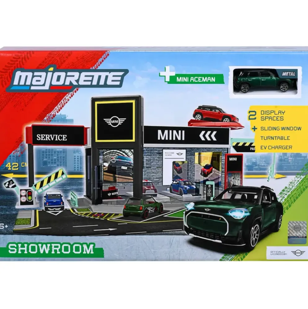 Mini Showroom + Mini Aceman SE - Majorette